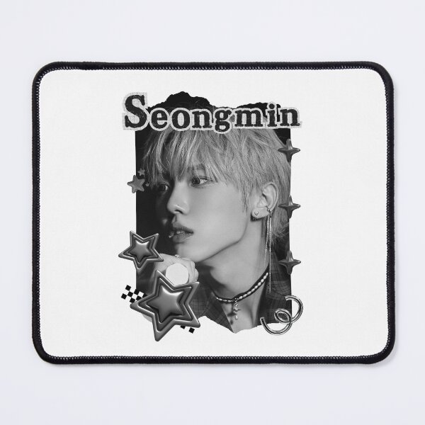 Item preview, Cravit Seongmin Inspired K-Pop Boy Group Portrait korean pop idols nine member group kpop fan art designed and sold by AJUNICE STUDIO.