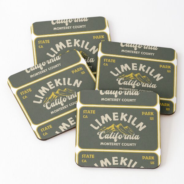 Item preview, Limekiln State Park, Monterey County, California, badge design designed and sold by Wanderful-roads.