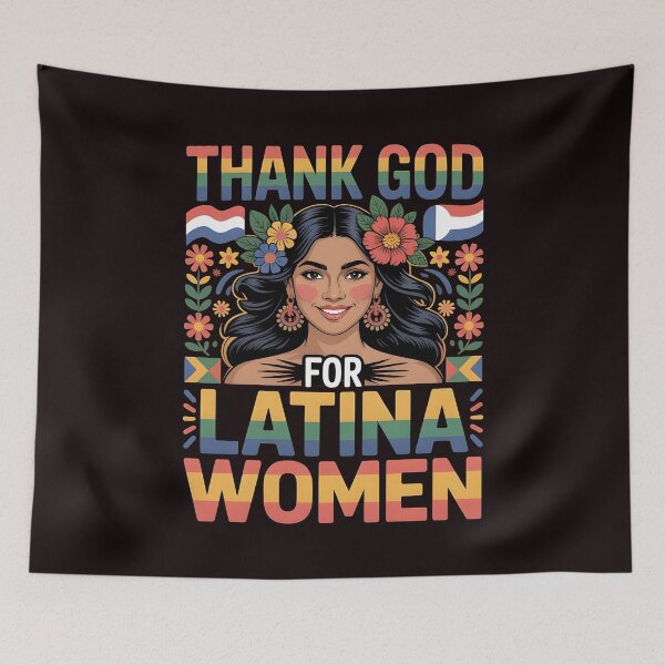 Item preview, Thank God For Latina Women – Hispanic Heritage Latina Pride designed and sold by Redgiant87x.
