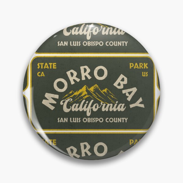 Item preview, Morro Bay State Park, San Luis Obispo County, California, California, badge design designed and sold by Wanderful-roads.