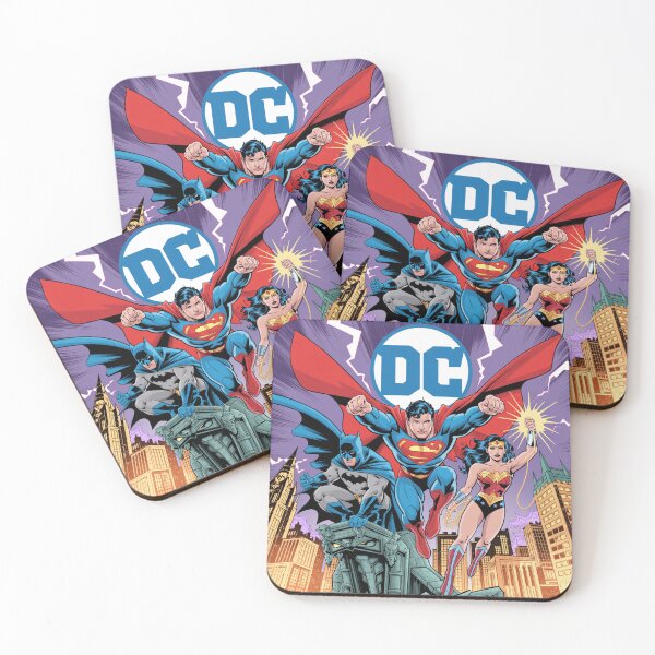 Item preview, Epic DC Heroes Action Poster (Unofficial Fan Art) designed and sold by Midnight Veil Designs.