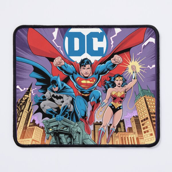 Item preview, Epic DC Heroes Action Poster (Unofficial Fan Art) designed and sold by Midnight Veil Designs.