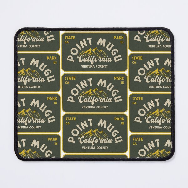 Item preview, Point Mugu State Park, Ventura County, California, badge design designed and sold by Wanderful-roads.