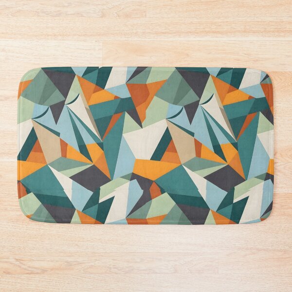 Item preview, Modern Geometric Mosaic - Angular Polygon Abstract Art designed and sold by Paulocdias.