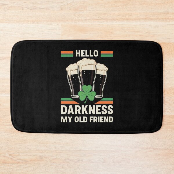 Item preview, Hello Darkness my old friend Irish Beer Shamrock St. Patrick's Day 2026 designed and sold by VividDripCo.