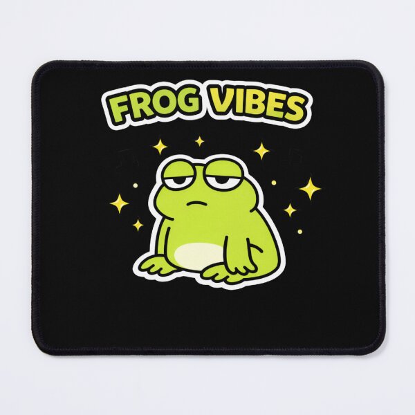 Item preview, Frog Vibes – Chill Frog Meme Aesthetic designed and sold by VibeOffline Studio.