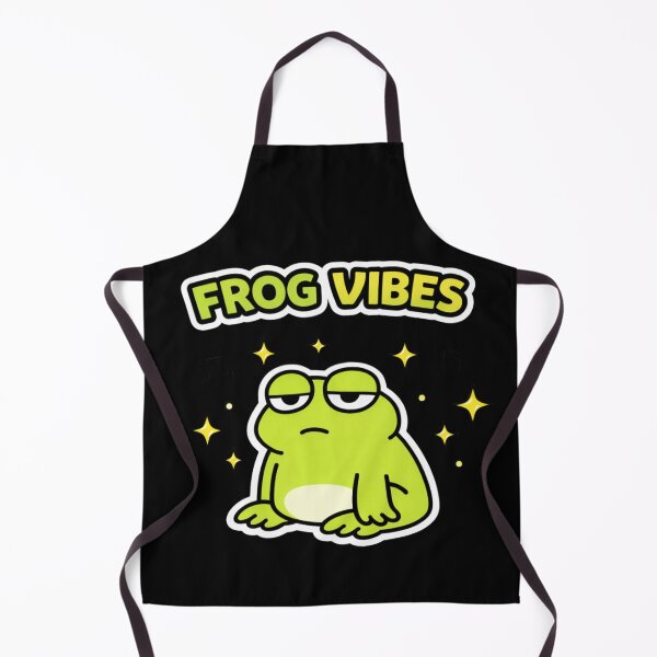 Item preview, Frog Vibes – Chill Frog Meme Aesthetic designed and sold by VibeOffline Studio.