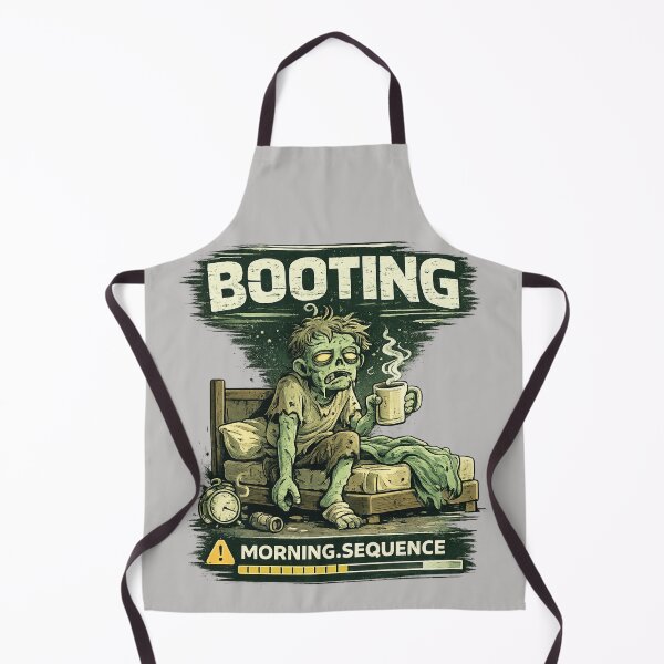 Item preview, Booting Morning Sequence – Zombie Coffee Startup designed and sold by NAJURE.