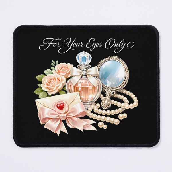 Item preview, For Your Eyes Only Romantic Trinket Collage Shabby Chic designed and sold by SplashTastic.