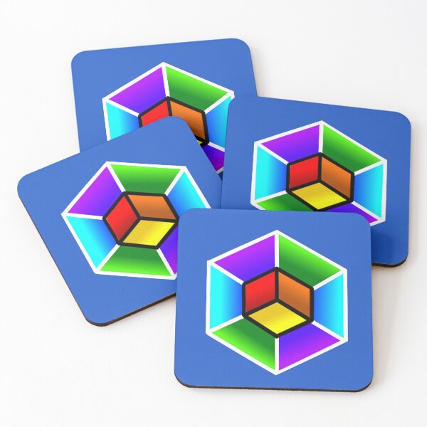 Item preview, Hexagonal Cube Illusion designed and sold by Moodphaser.
