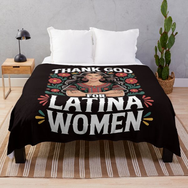 Item preview, Thank God For Latina Women – Latina Girls Hispanic Heritage Pride designed and sold by Redgiant87x.