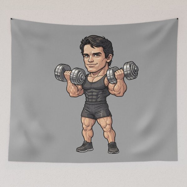 Item preview, Gym Cutie: The Iron Lifter designed and sold by CleverCulture.