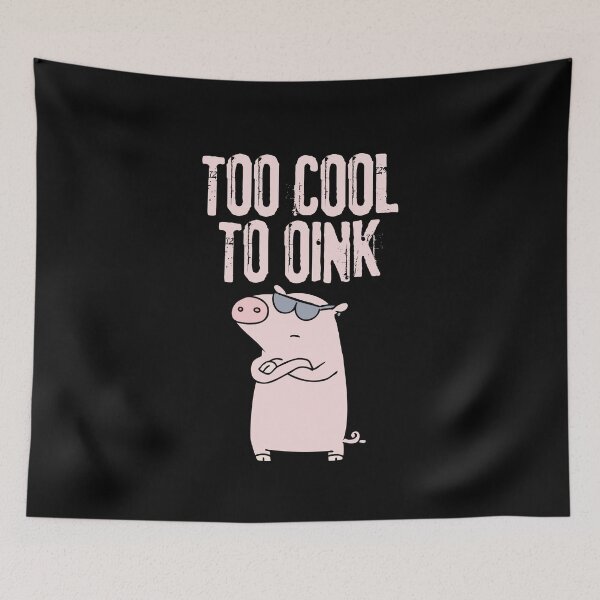 Item preview, Too Cool to Oink designed and sold by Aminesnip.