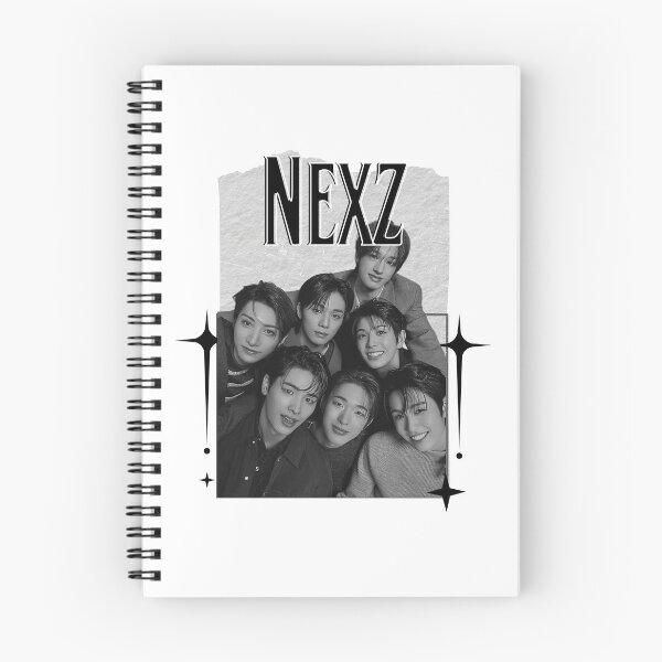 Item preview, NEX Seven Member K-Pop Boy Group Portrait Korean Japanese boy band designed and sold by HELL0WBELLO.