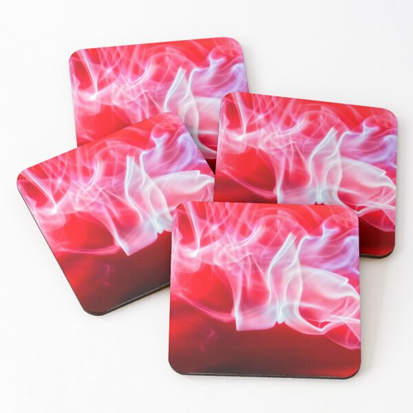 Item preview, White Smoke Red Velvet designed and sold by FOLK ART FUSION by heidiannemorris.