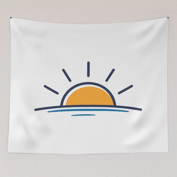 Item preview, Open Sky Minimal Sunrise designed and sold by SnappyPNG.