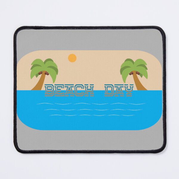 Item preview, Beach Day Tropical Scene Illustration designed and sold by Arturo Daniel Garcia Palomo.