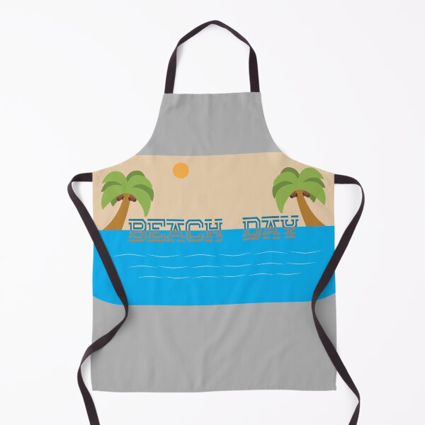 Item preview, Beach Day Tropical Scene Illustration designed and sold by Arturo Daniel Garcia Palomo.