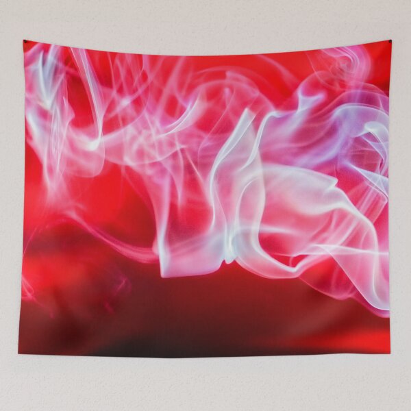 Item preview, White Smoke Red Velvet designed and sold by FOLK ART FUSION by heidiannemorris.
