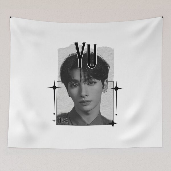 Item preview, NEX Yu Seven Member K-Pop Boy Group Portrait Korean Japanese boy band designed and sold by HELL0WBELLO.