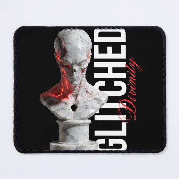 Item preview, Glitched Android – Cyberpunk AI Bust Sculpture designed and sold by Marble Void.