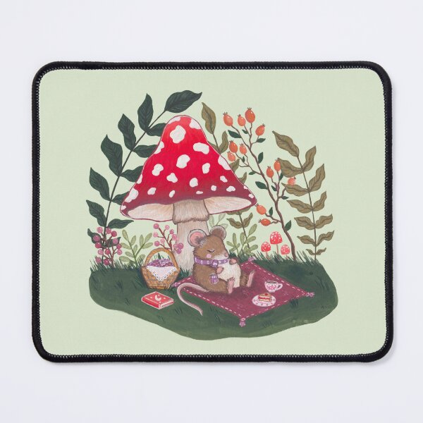 Item preview, Cute Little Mouse Picnic designed and sold by WildWoodPrint.