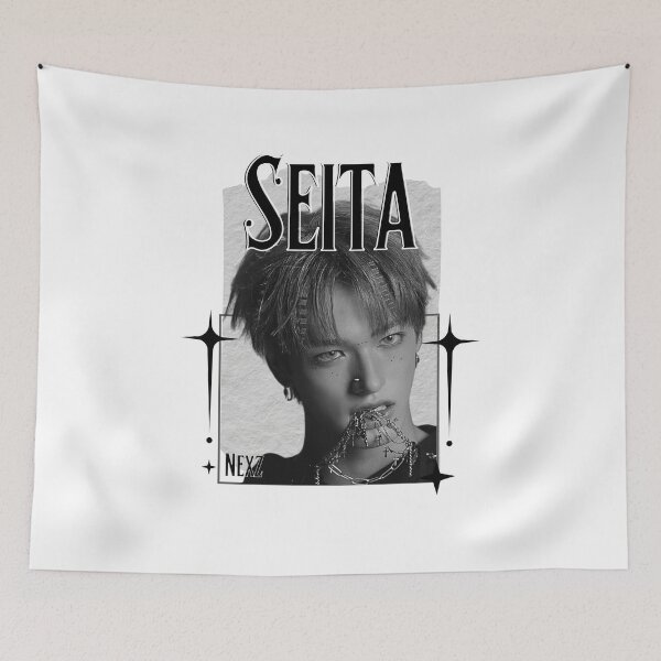 Item preview, NEX Seita Seven Member K-Pop Boy Group Portrait Korean Japanese boy band designed and sold by HELL0WBELLO.