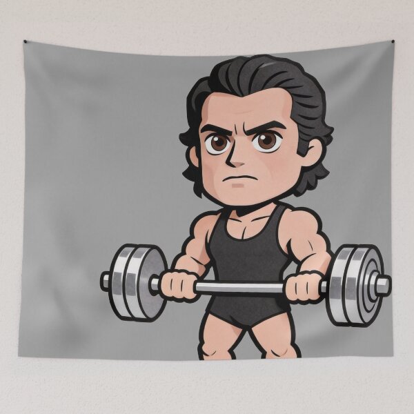 Item preview, Gym Cutie: The Iron Lifter designed and sold by CleverCulture.