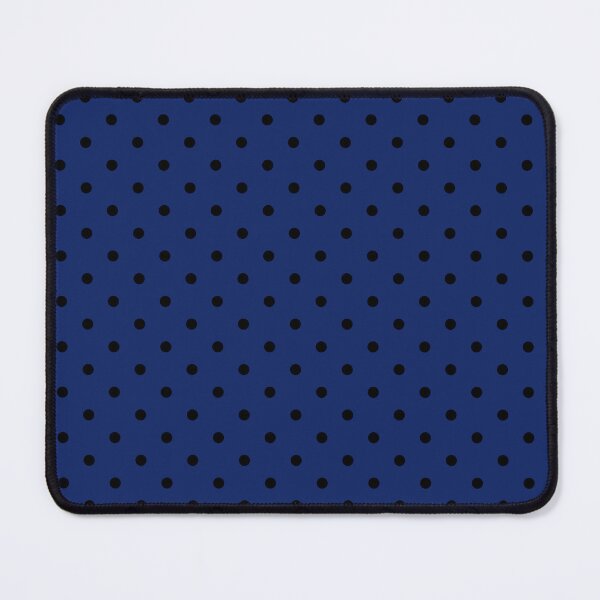 Item preview, Navy blue and Black Polka dot pattern designed and sold by RishabhArts1.