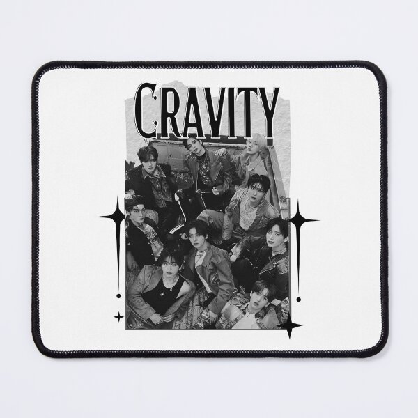 Item preview, Cravit Inspired K-Pop Boy Group Portrait korean pop idols nine member group kpop fan art designed and sold by HELL0WBELLO.
