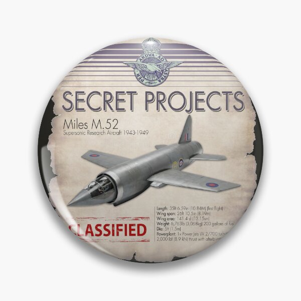 Item preview, Miles M.52, Breaking the Sound Barrier designed and sold by Spyinthesky.