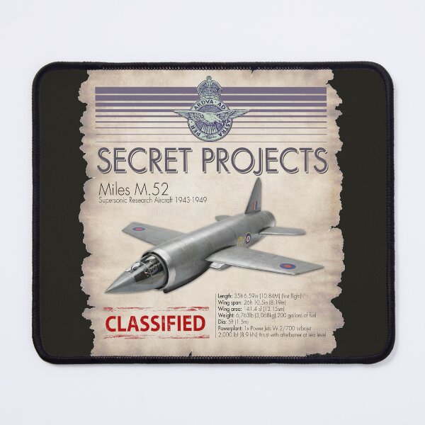 Item preview, Miles M.52, Breaking the Sound Barrier designed and sold by Spyinthesky.