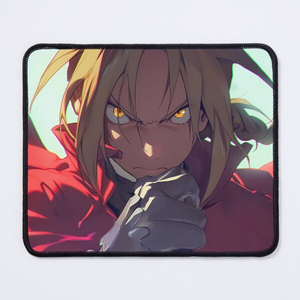 Item preview, Edward Elric Fullmetal Alchemist Anime Intense Action Determination Power designed and sold by Tokyonomad.