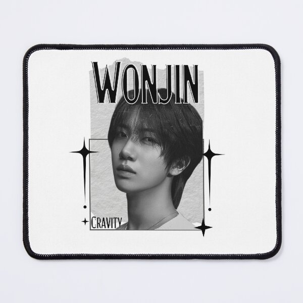 Item preview, Cravit Wonjin Inspired K-Pop Boy Group Portrait korean pop idols nine member group kpop fan art designed and sold by HELL0WBELLO.