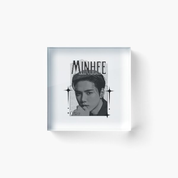 Item preview, Cravit Minhee Inspired K-Pop Boy Group Portrait korean pop idols nine member group kpop fan art designed and sold by HELL0WBELLO.