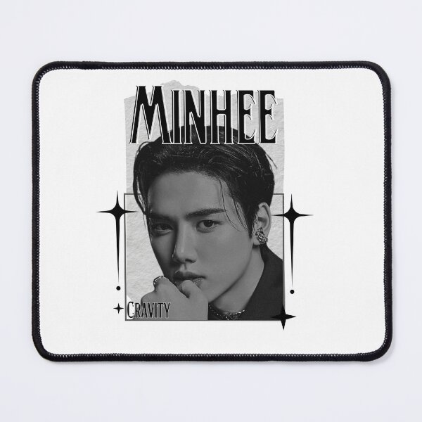 Item preview, Cravit Minhee Inspired K-Pop Boy Group Portrait korean pop idols nine member group kpop fan art designed and sold by HELL0WBELLO.