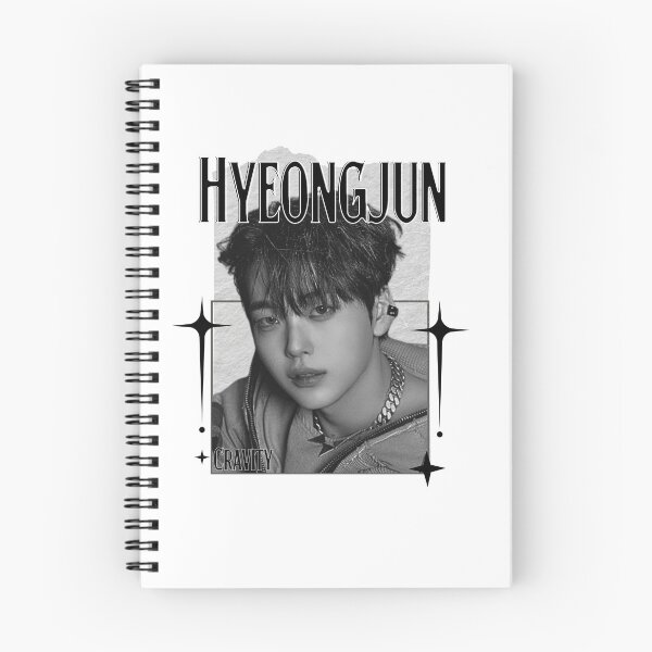 Item preview, Cravit Hyeongjun Inspired K-Pop Boy Group Portrait korean pop idols nine member group kpop fan art designed and sold by HELL0WBELLO.