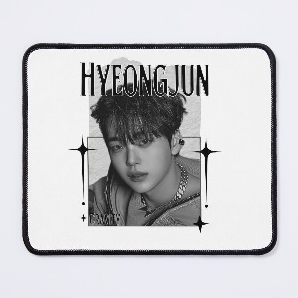 Item preview, Cravit Hyeongjun Inspired K-Pop Boy Group Portrait korean pop idols nine member group kpop fan art designed and sold by HELL0WBELLO.