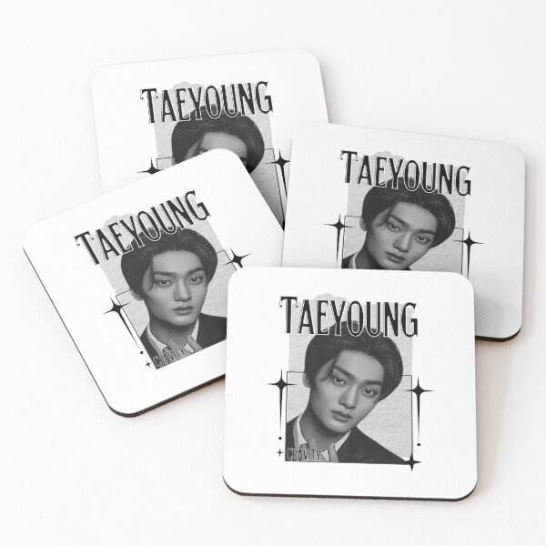 Item preview, Cravit Taeyoung Inspired K-Pop Boy Group Portrait korean pop idols nine member group kpop fan art designed and sold by HELL0WBELLO.