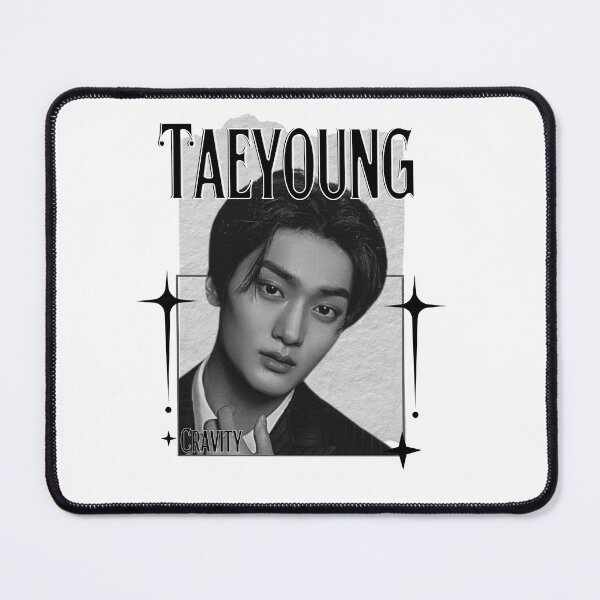 Item preview, Cravit Taeyoung Inspired K-Pop Boy Group Portrait korean pop idols nine member group kpop fan art designed and sold by HELL0WBELLO.