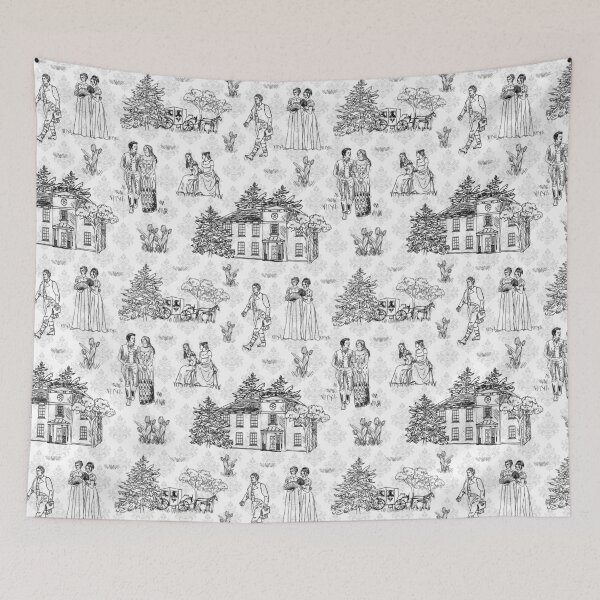 Item preview, Regency Toile Damask designed and sold by AbigailHerman.