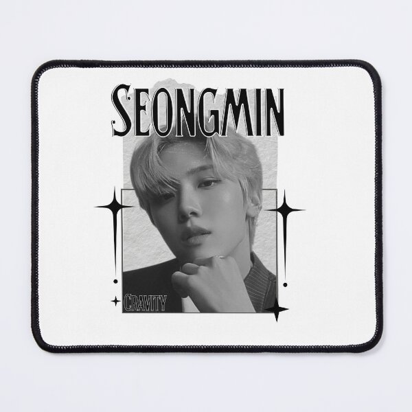 Item preview, Cravit Seongmin Inspired K-Pop Boy Group Portrait korean pop idols nine member group kpop fan art designed and sold by HELL0WBELLO.