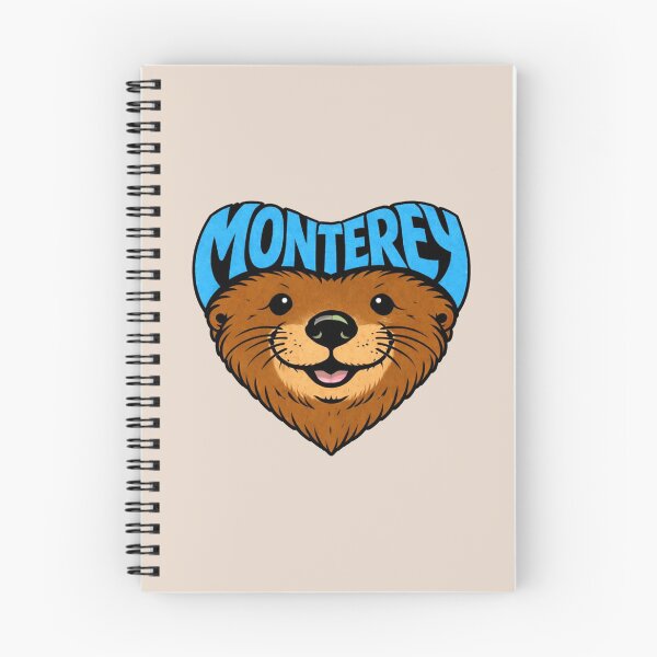 Item preview, Monterey, California - Sea Otter Heart Shape designed and sold by Myra365Art.