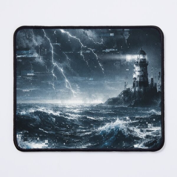 Item preview, The Lighthouse in Static designed and sold by AbstractAnom.
