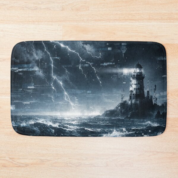 Item preview, The Lighthouse in Static designed and sold by AbstractAnom.