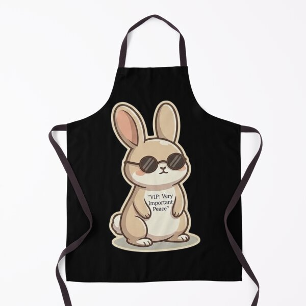 Item preview, VIP Very Important Peace Bunny Design | Cute Calm Mindset Rabbit Art designed and sold by SV-Creation.