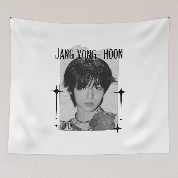 Item preview, Id1d Jang Yong-hoon K-Pop Boy Group Portrait korean pop idols nine member group kpop fan art designed and sold by HELL0WBELLO.