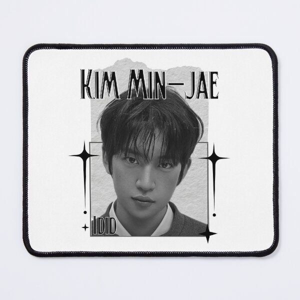 Item preview, Id1d Kim Min-jae K-Pop Boy Group Portrait korean pop idols nine member group kpop fan art designed and sold by HELL0WBELLO.