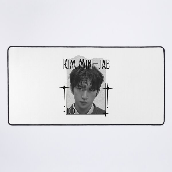 Item preview, Id1d Kim Min-jae K-Pop Boy Group Portrait korean pop idols nine member group kpop fan art designed and sold by HELL0WBELLO.