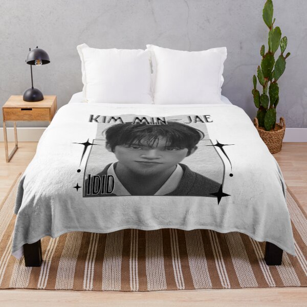 Item preview, Id1d Kim Min-jae K-Pop Boy Group Portrait korean pop idols nine member group kpop fan art designed and sold by HELL0WBELLO.